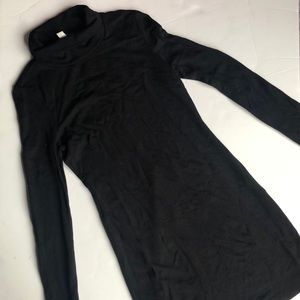 Boston Proper turtle neck zipper sleeve dress